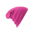 Fuchsia - Back - Beechfield Childrens-Kids Knitted Beanie