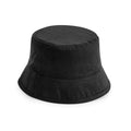 Black - Front - Beechfield Unisex Adult Bucket Hat