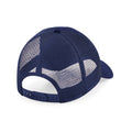 Oxford Navy - Back - Beechfield Unisex Adult Organic Cotton Trucker Cap