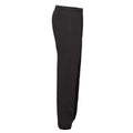 Black - Side - Fruit of the Loom Mens Premium Elasticated Cuff Jogging Bottoms