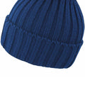 Navy Blue - Back - Result Winter Essentials Unisex Adult Knitted HDI Quest Beanie