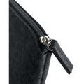 Charcoal Melange - Back - Bagbase Felt Accessory Bag