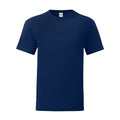 Navy Blue - Front - Fruit of the Loom Mens Iconic 150 T-Shirt