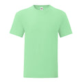 Neo Mint - Front - Fruit of the Loom Mens Iconic 150 T-Shirt