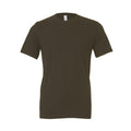 Army - Front - Bella + Canvas Unisex Adult Jersey Short-Sleeved T-Shirt