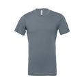 Steel Blue - Front - Bella + Canvas Unisex Adult Jersey Short-Sleeved T-Shirt