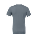 Steel Blue - Back - Bella + Canvas Unisex Adult Jersey Short-Sleeved T-Shirt