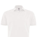 White - Back - B&C Mens Heavymill Polo Shirt