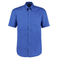 Royal Blue - Front - Kustom Kit Mens Poplin Short-Sleeved Shirt