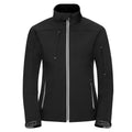 Black - Front - Russell Womens-Ladies Bionic Soft Shell Jacket