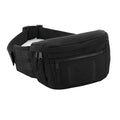 Black - Front - Bagbase Molle Utility Waist Bag