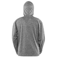 Grey-Black - Back - Spiro Mens Hooded Jacket