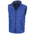 Royal Blue-Navy - Front - Result Core Childrens-Kids Padded Body Warmer