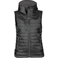Black-Charcoal - Front - Stormtech Womens-Ladies Gravity Thermal Body Warmer
