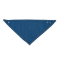 Blue - Front - Babybugz Baby Rocks Denim Bandana Bib