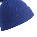 Royal Blue - Back - Result Childrens-Kids Winter Essentials Pom Pom Beanie