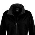 Black-Black - Back - Result Core Womens-Ladies Printable Soft Shell Jacket