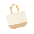 Natural - Back - Westford Mill Laminate Jute Tote