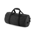 Black - Front - Bagbase Vintage Canvas Duffle Bag