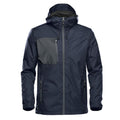 Navy-Granite - Front - Stormtech Mens Olympia Soft Shell Jacket