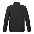 Black-Carbon - Back - Stormtech Mens Orbiter Soft Shell Jacket