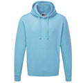 Orange - Side - Russell Colour Mens Hooded Sweatshirt - Hoodie