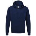 Classic Red - Side - Russell Colour Mens Hooded Sweatshirt - Hoodie