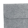 Grey Melange - Back - Bagbase Document Wallet