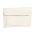 Soft White - Front - Bagbase Document Wallet