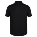 Black - Back - Regatta Mens Recycled Polo Shirt