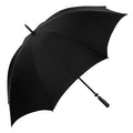 Black - Front - Quadra Pro Premium Windproof Golf Umbrella