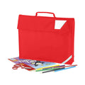 Bright Red - Back - Quadra Junior Book Bag - 5 Litres