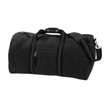 Quadra Vintage Canvas Holdall Duffle Bag 45 Litres QD613