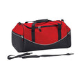 Classic Red-Black-White - Back - Quadra Teamwear Holdall Duffle Bag (55 Litres)