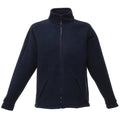 Dark Navy - Front - Regatta Sigma Symmetry Heavyweight Anti-Pill Fleece Jacket (380 GSM)