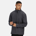 Seal Grey - Back - Regatta Reid Mens Softshell Wind Resistant Water Repellent Jacket