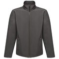 Seal Grey - Front - Regatta Reid Mens Softshell Wind Resistant Water Repellent Jacket