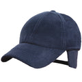 Navy Blue - Front - Result Active Winter Fleece Baseball Cap