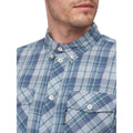 Blue - Lifestyle - Duck and Cover Mens Femington Checked Shirt