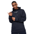 Navy - Pack Shot - Duck and Cover Mens Matchforth Hoodie And Joggers Set