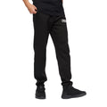 Black - Front - Crosshatch Mens Bellmant Logo Jogging Bottoms