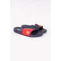 Navy-Red - Front - Crosshatch Mens Ventamoore Sliders