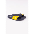 Navy-Yellow - Front - Crosshatch Mens Ventamoore Sliders