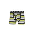 Lime-Black-Grey - Back - Crosshatch Mens Crystaline Boxer Shorts (Pack of 3)