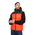 Orange - Front - Crosshatch Mens Chemerley Hooded Gilet