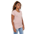 Dusty Pink - Front - Crosshatch Womens-Ladies Evemoore T-Shirt