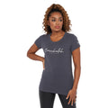 Ombre Blue - Front - Crosshatch Womens-Ladies Evemoore T-Shirt