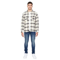 Off White - Side - Duck and Cover Mens Francore Checked Overshirt