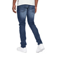 Dark Wash - Back - Duck And Cover Mens Overburg Tapered Jeans