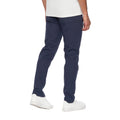 Navy - Back - Crosshatch Mens Sullivan Chinos